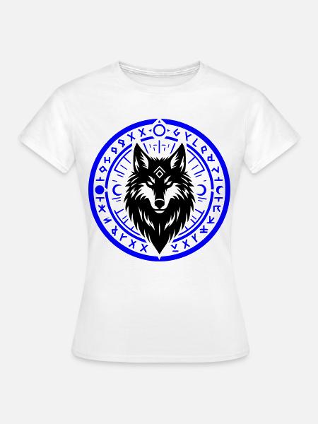 Runenring der Nacht - Frauen T-Shirt - Weiß