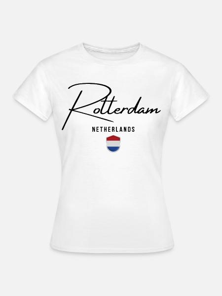 Rotterdam, Niederlande, ich liebe Rotterdam - Frauen T-Shirt - Weiß