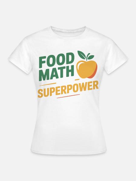 Präzise Berechnung des professionellen Ernährungsberaters - Frauen T-Shirt - Weiß
