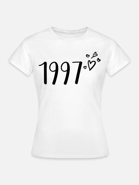 1997 - Frauen T-Shirt - Weiß