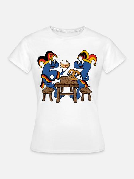 67 Six Seven Kostümkarneval Fußball Italien Meme - Frauen T-Shirt - Weiß