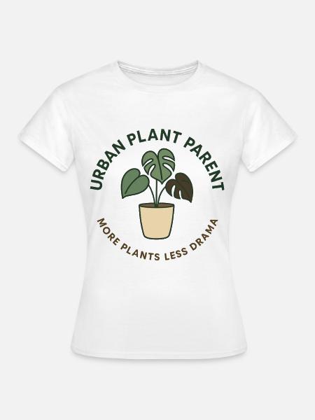 Urban Plant Parent - Frauen T-Shirt - Weiß