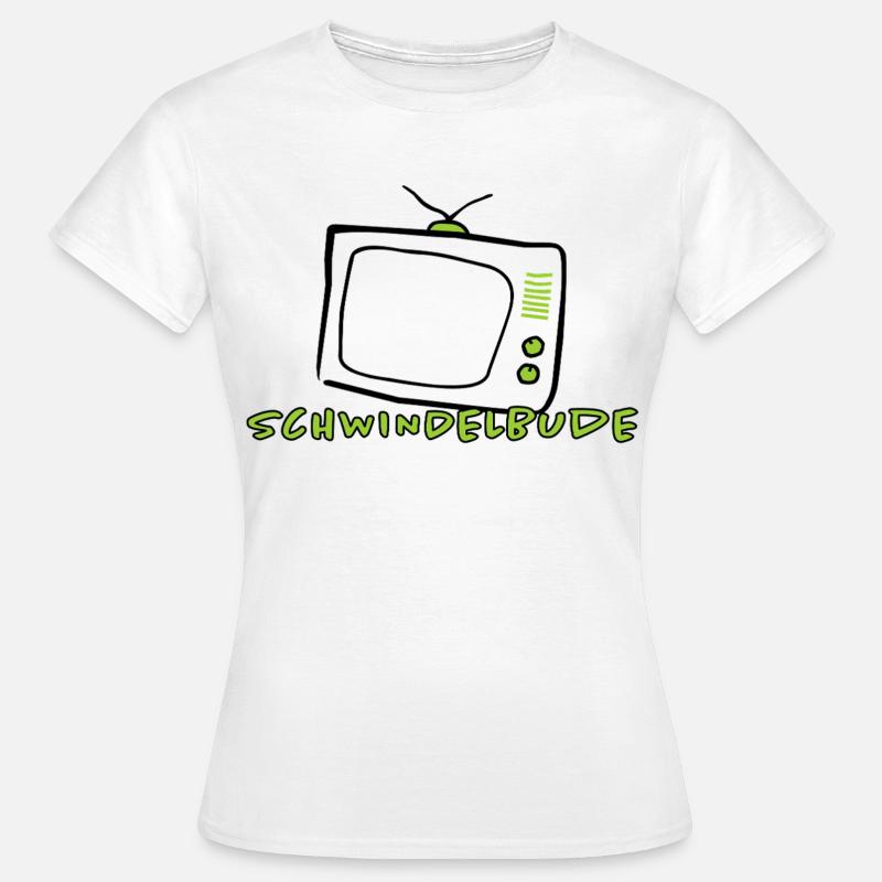 Vertigo Booth – Funny Humor Statement Design - Women's T-Shirt - white