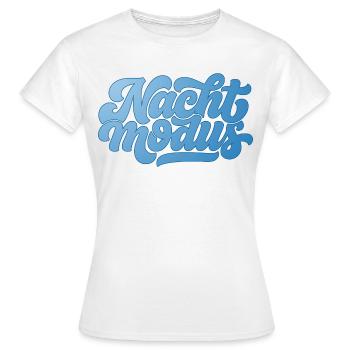 Night - Women's T-Shirt - white - Front - AI Model Female 172 dark (172cm)