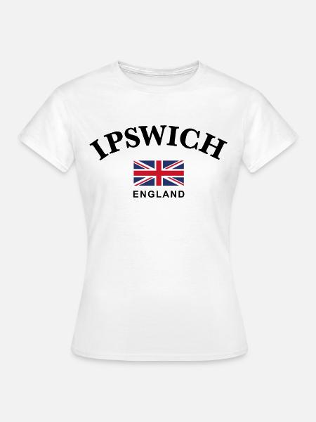 Ipswich, England - Frauen T-Shirt - Weiß