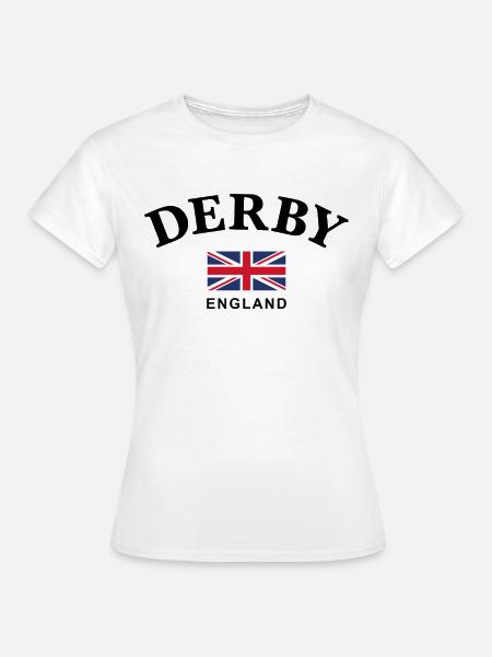 Derby, England - Frauen T-Shirt - Weiß