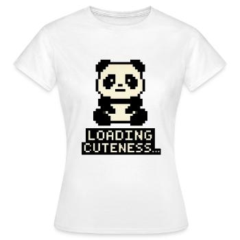 Mignonnerie de Pixelbaby - T-shirt Femme - blanc - Devant - AI Model Female 172 dark (172cm)