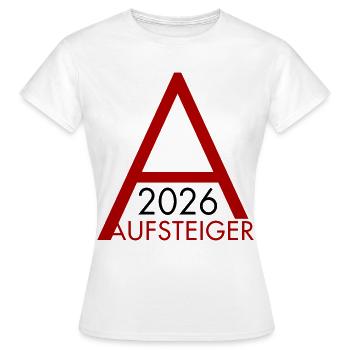 Promu Promotion 2026 - T-shirt Femme - blanc - Devant - AI Model Female 172 dark (172cm)