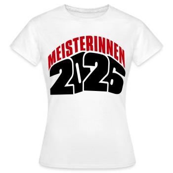 Meisterin 2026 Meisterinnen - Frauen T-Shirt - Weiß - Vorne - AI Model Female 172 dark (172cm)