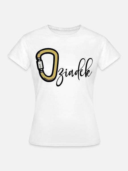 Camping-Kletter-Opa - Frauen T-Shirt - Weiß
