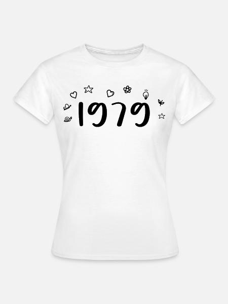 1979 Jubiläum 1979 Retro 1979 - Frauen T-Shirt - Weiß