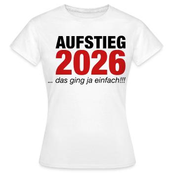Promu Promotion 2026 - T-shirt Femme - blanc - Devant - AI Model Female 172 dark (172cm)