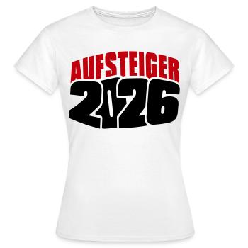 Promu Promotion 2026 - T-shirt Femme - blanc - Devant - AI Model Female 172 dark (172cm)