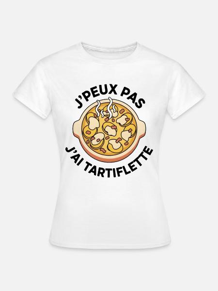 Dampfende Ravioli-Suppe - Frauen T-Shirt - Weiß