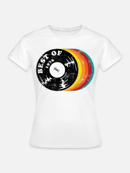Best of 1976 - Frauen T-Shirt - Weiß