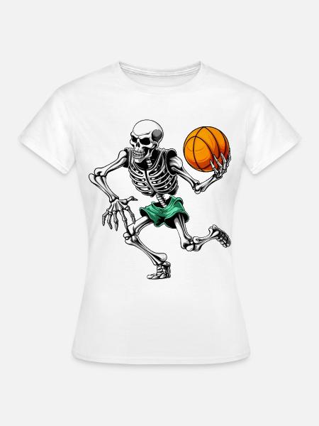 Hooper Skelett - Frauen T-Shirt - Weiß