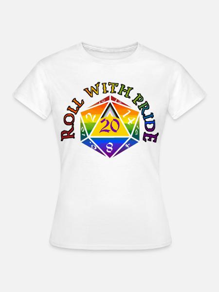 Roll mit STOLZ! - Frauen T-Shirt - Weiß
