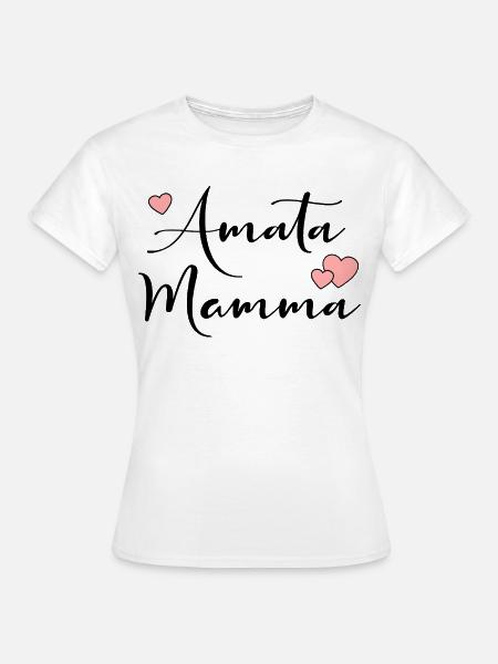 Italien Geliebte Mama - Frauen T-Shirt - Weiß