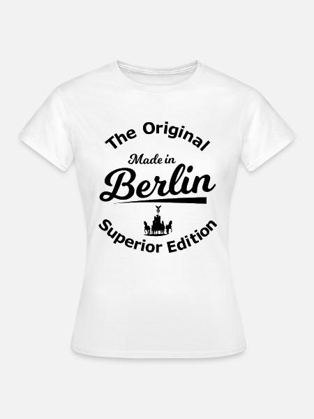 Zuhause in Berlin - Frauen T-Shirt - Weiß