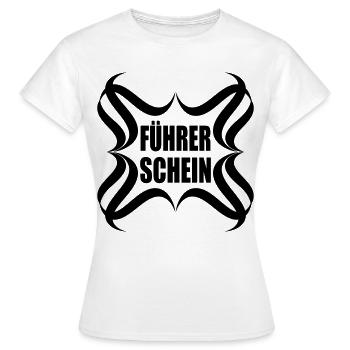 Congratulations driver's license passed - Women's T-Shirt - white - Front - AI Model Female 172 dark (172cm)