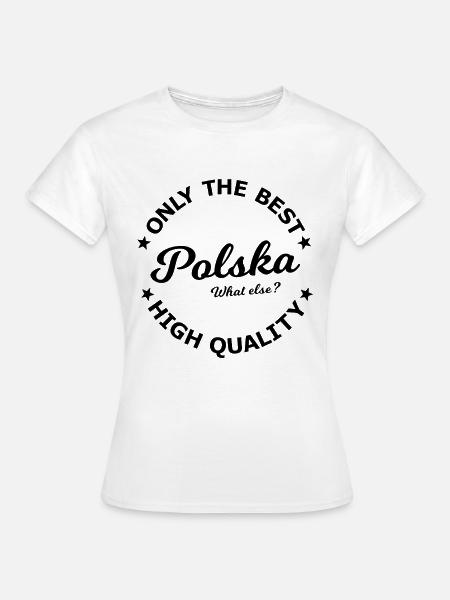 Polen Fans - Frauen T-Shirt - Weiß