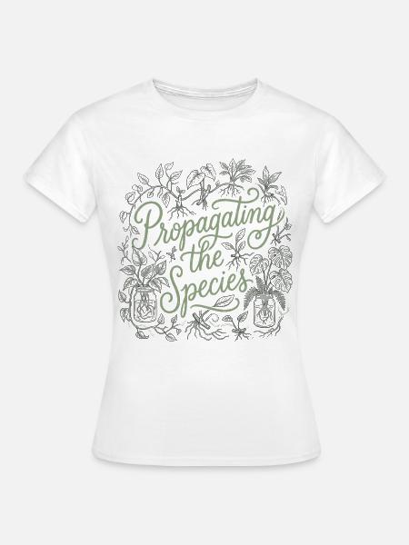 Vermehrung der Art Schwangerschaftsmutter - Frauen T-Shirt - Weiß
