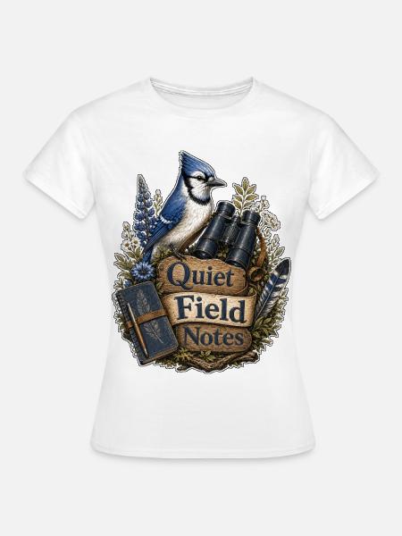 Quiet Field Notes Wolken - Frauen T-Shirt - Weiß
