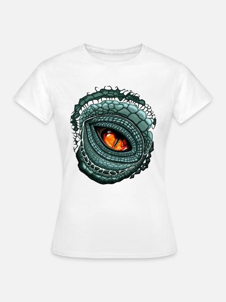 Ur-Augenräuber - Frauen T-Shirt - Weiß