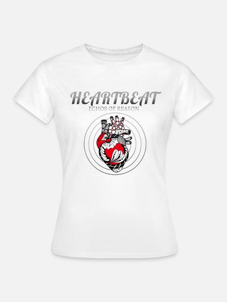 HEARTBEAT - Echos of Reason - Frauen T-Shirt - Weiß
