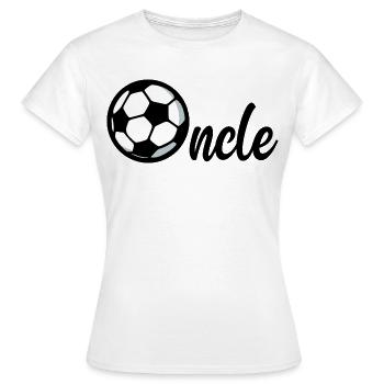 Onkel Football - Frauen T-Shirt - Weiß - Vorne - AI Model Female 172 dark (172cm)