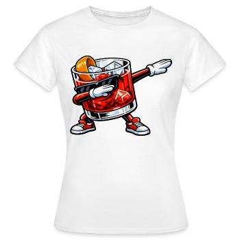 Dabbing Negroni - Frauen T-Shirt - Weiß - Vorne - AI Model Female 172 dark (172cm)
