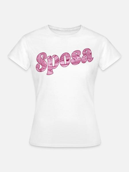 Italien-Braut - Frauen T-Shirt - Weiß