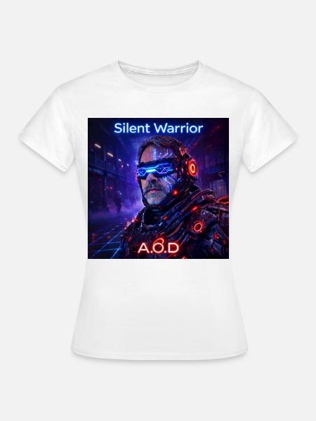 Silent Warrior - Frauen T-Shirt - Weiß