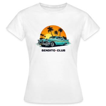 Sunset Cruiser - Frauen T-Shirt - Weiß - Vorne - AI Model Female 172 dark (172cm)