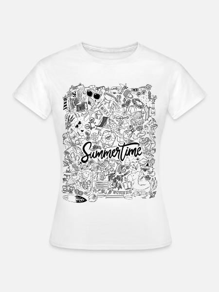 Summertime - Women's T-Shirt - white