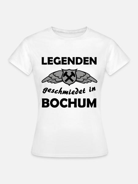 Flügelshield Hammerpick Emblem - Frauen T-Shirt - Weiß
