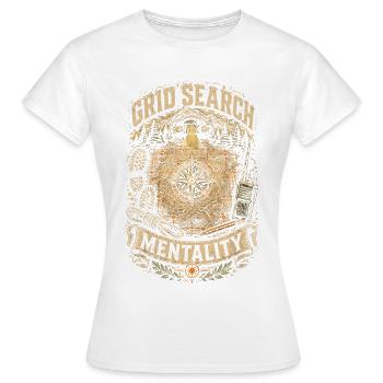 Rettungsteam Grid Search Mentality - Frauen T-Shirt - Weiß - Vorne - AI Model Female 172 dark (172cm)