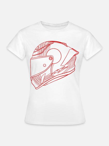 Helm - Frauen T-Shirt - Weiß