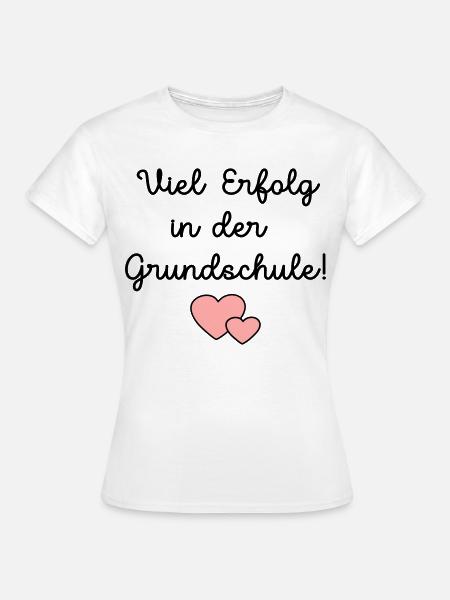 Einschulung Grundschule Schulkind - Frauen T-Shirt - Weiß