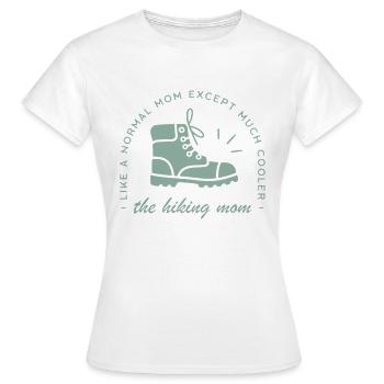 Hiking mother hiker mom aesthetic - Women's T-Shirt - white - Front - AI Model Female 172 dark (172cm)