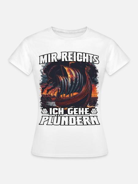 Viking Feuersee - Frauen T-Shirt - Weiß