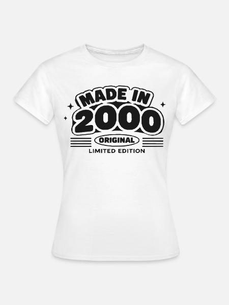 2000 Original Limited Edition - Frauen T-Shirt - Weiß
