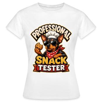 Miniature Pinscher - Women's T-Shirt - white - Front - AI Model Female 172 dark (172cm)