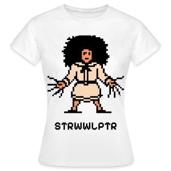The 8-bit Struwwelpeter - Women's T-Shirt - white - Front - AI Model Female 172 dark (172cm)