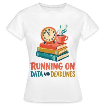 Journée de travail en classe pour enseignants spécialisés en éducation spécialisée - T-shirt Femme - blanc - Devant - AI Model Female 172 dark (172cm)
