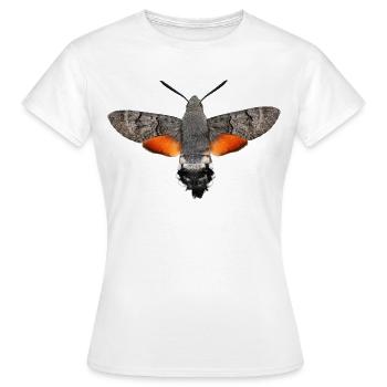 Hummingbird Hawk Moth Macroglossum stellatarum - Women's T-Shirt - white - Front - AI Model Female 172 dark (172cm)