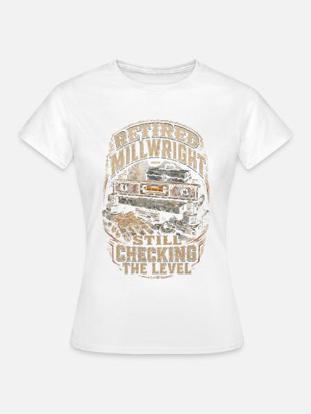 Industriemechaniker Maschinenmonteur - Frauen T-Shirt - Weiß