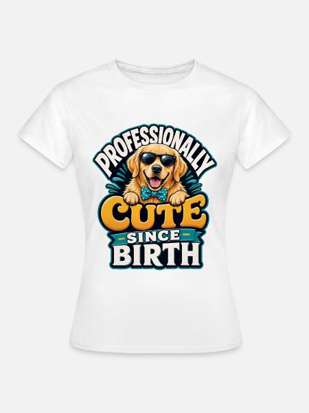 Golden Retriever - Frauen T-Shirt - Weiß