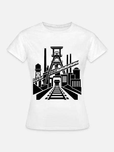 Bergbau - Frauen T-Shirt - Weiß
