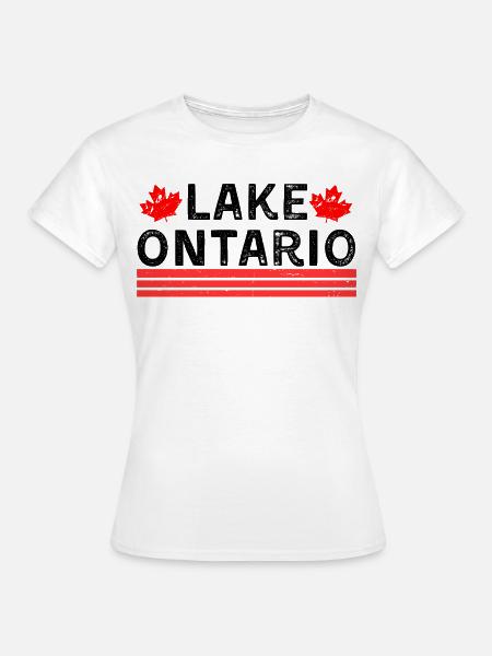 Ontariosee, Kanada - Frauen T-Shirt - Weiß